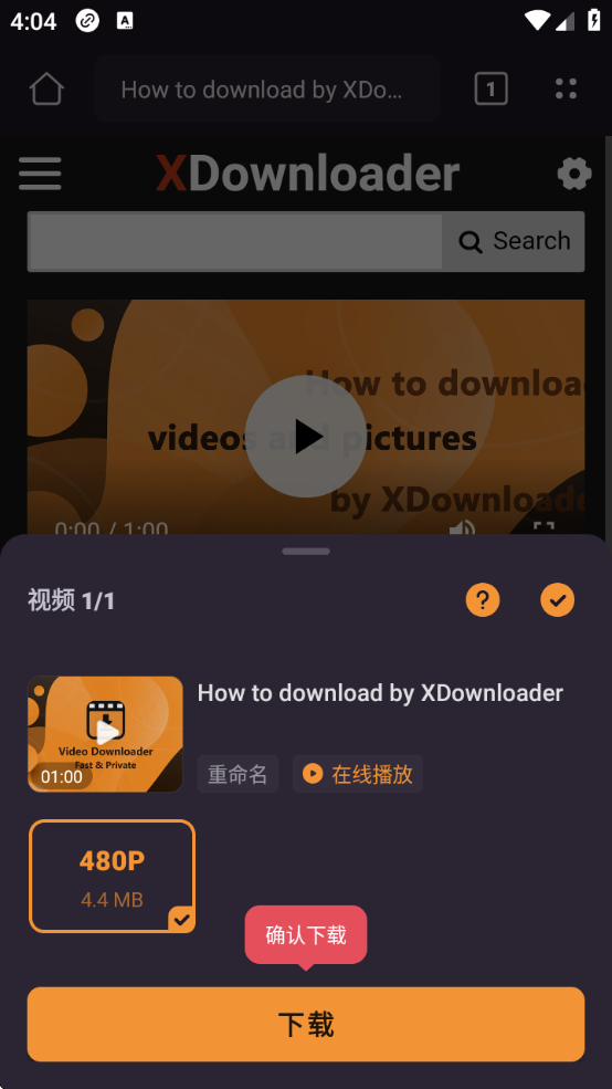 X(XDownloader)