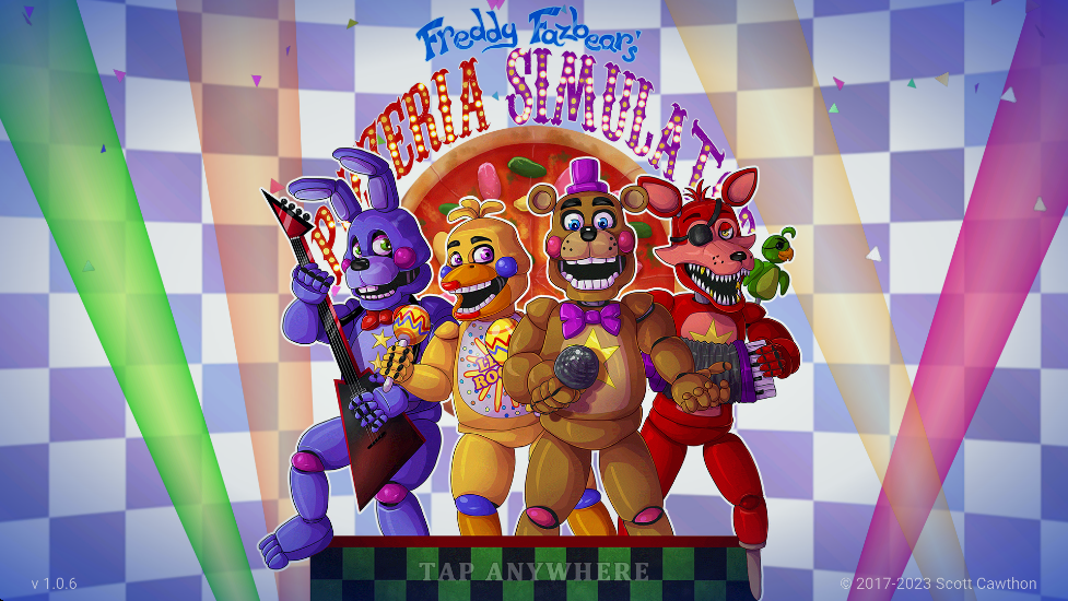ܵҹ6Ϸ׿أFNaF 6: Pizzeria Simulatorv1.0.6 °
